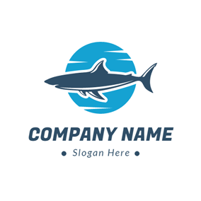 Shark Fin Logo - Free Shark Logo Designs. DesignEvo Logo Maker