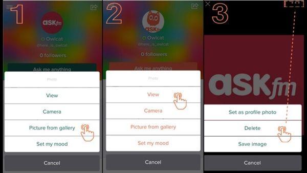 Ask.FM App Logo - how to delete my profile picture here in app? | ask.fm/askfmhelp