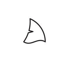 Shark Fin Logo - Best Scuba and shark stuff image. Horror films