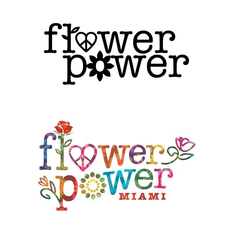 Flower Power Logo - Rashan Budall - Portfolio > Flower Power Miami