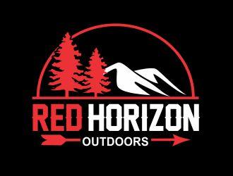 Red Outdoor Logo - Start your outdoor logo design for only $29!