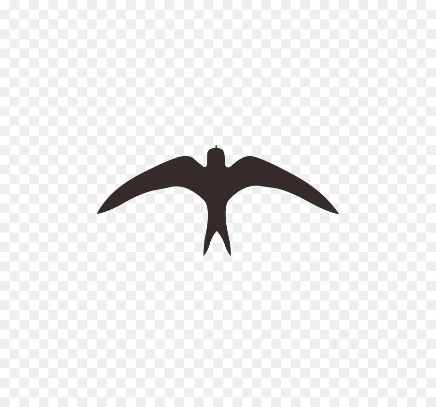 White Bird Logo - Swallow Logo Black and white Pattern png download*828
