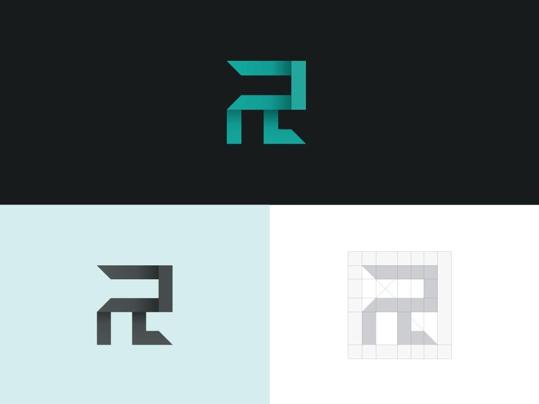 Abstract Letter Logo - Logo for sale - Abstract Letter R by Kanades | Dribbble | Dribbble