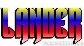 Lander Logo - Venezuela Logo. Free Logo Design Tool from Flaming Text