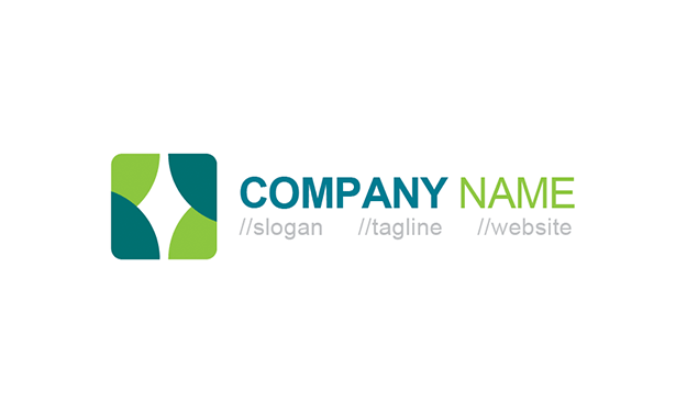 Green Square Company Logo - Free Green Square Logo Template iGraphic Logo