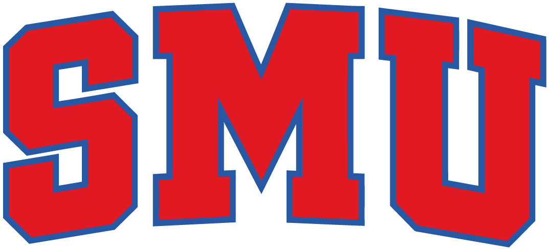 Blue SMU Logo - SMU Mustangs Wordmark Logo - NCAA Division I (s-t) (NCAA s-t ...