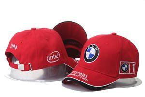 Red Outdoor Logo - New BMW² Logo Cap Sport Baseball Hat outdoor Adjustable RED ...