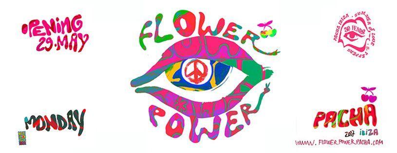 Flower Power Logo - RA: Flower Power at Pacha Ibiza, Ibiza (2017)