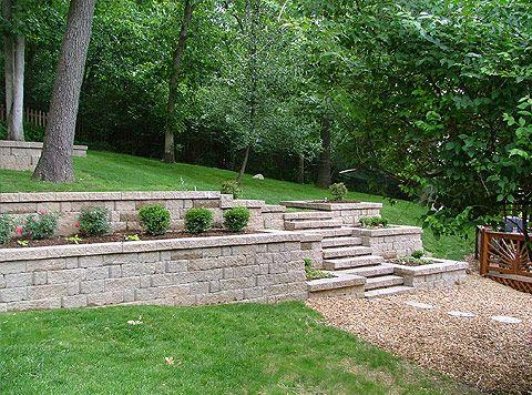 Landscape Wall Logo - Paver Retaining Walls, Retaining Wall Design, Retaining Wall ...