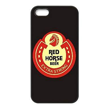 Red Horse Logo - Red Horse Beer Logo By Ojinerd iPhone 4 4S Cell Phone Case Black ...