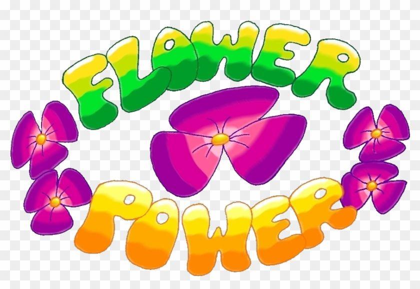 Flower Power Logo - Flower Power Logo Transparent PNG Clipart Image Download