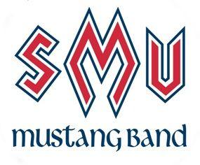 Blue SMU Logo - Southern Methodist University Mustang Band