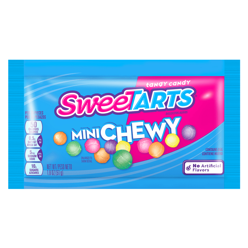 SweeTarts Logo - Wonka Sweetarts Mini Chewy 1.8oz (51g) - American Fizz