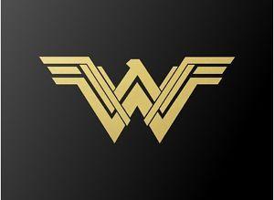 Wonder Woman Movie Logo - New Wonder Woman 2017 Movie Symbol Vinyl Decal Car Window Laptop ...