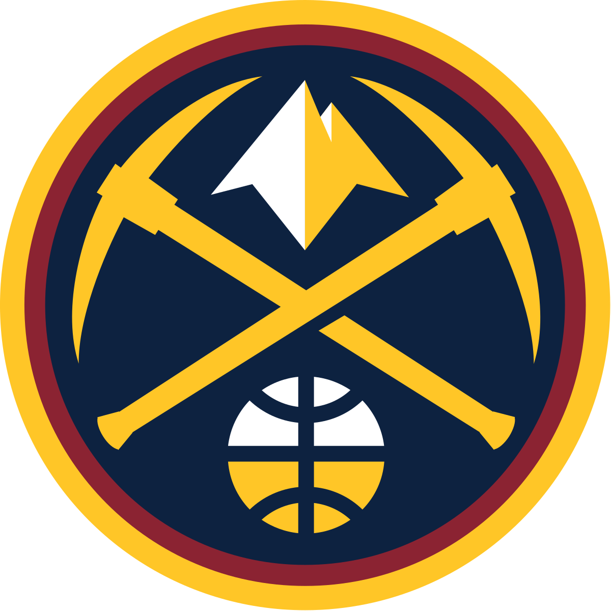 Black Oak Eagles Basketball Logo - Denver Nuggets