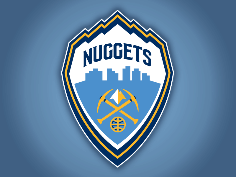 Nuggets Logo - DENVER NUGGETS - NEW LOGO CONCEPT by Matthew Harvey | Dribbble ...