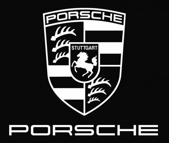 Porshe Logo - Porsche Logo Black Background. Turkish Airlines World Golf Cup