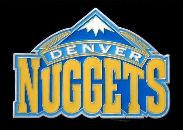 Nuggets Logo - DENVER NUGGETS LOGO BELT BUCKLE BUCKLES NEW! | eBay