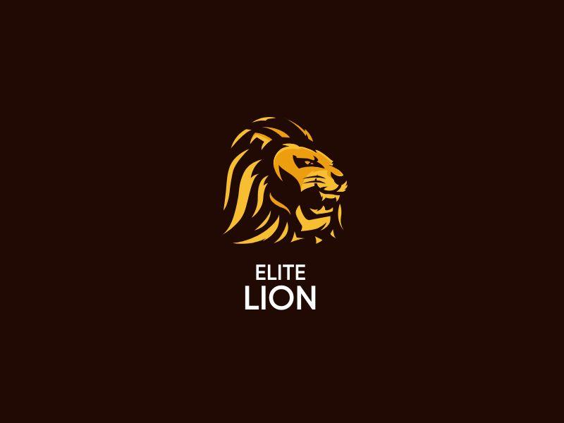 Elite Lion Logo - Logo Elitelion icon Dribbble