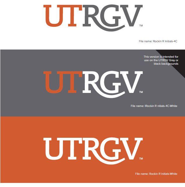 Gray and Orange Logo - UTRGV | Logo