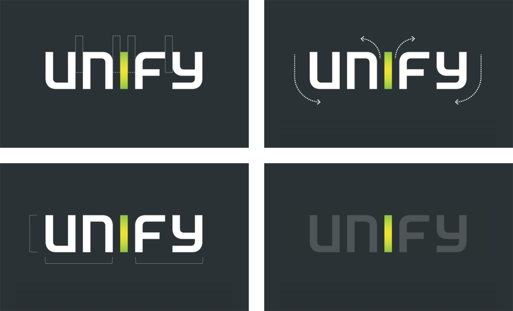 Gray for the Name Logo - Brand New: New Name, Logo, and Identity for Unify by McMillan