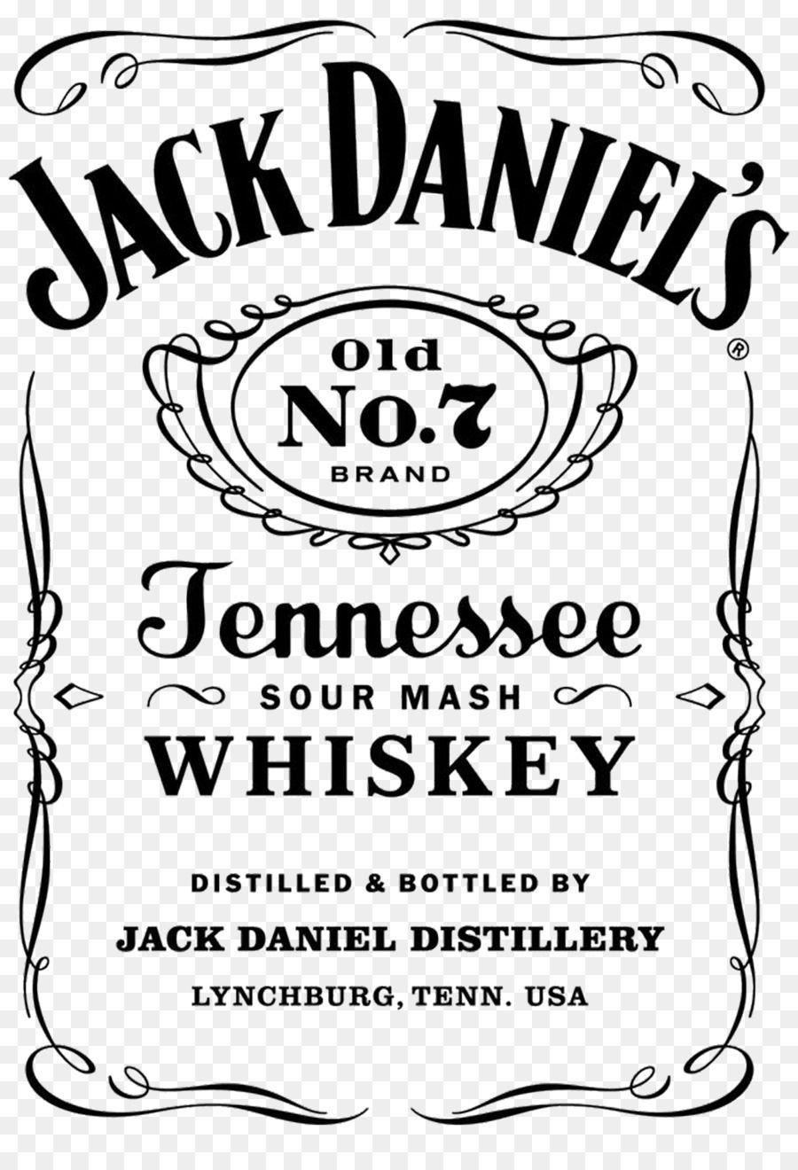 Jack Daniel's Logo - Jack Daniel's Rye whiskey Logo daniels png download