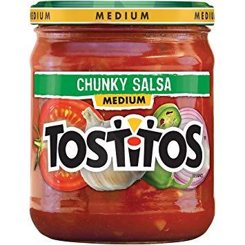 Tostitos Salsa Logo - Amazon.com: Tostitos Chunky Salsa - Medium, 15.5 Ounce