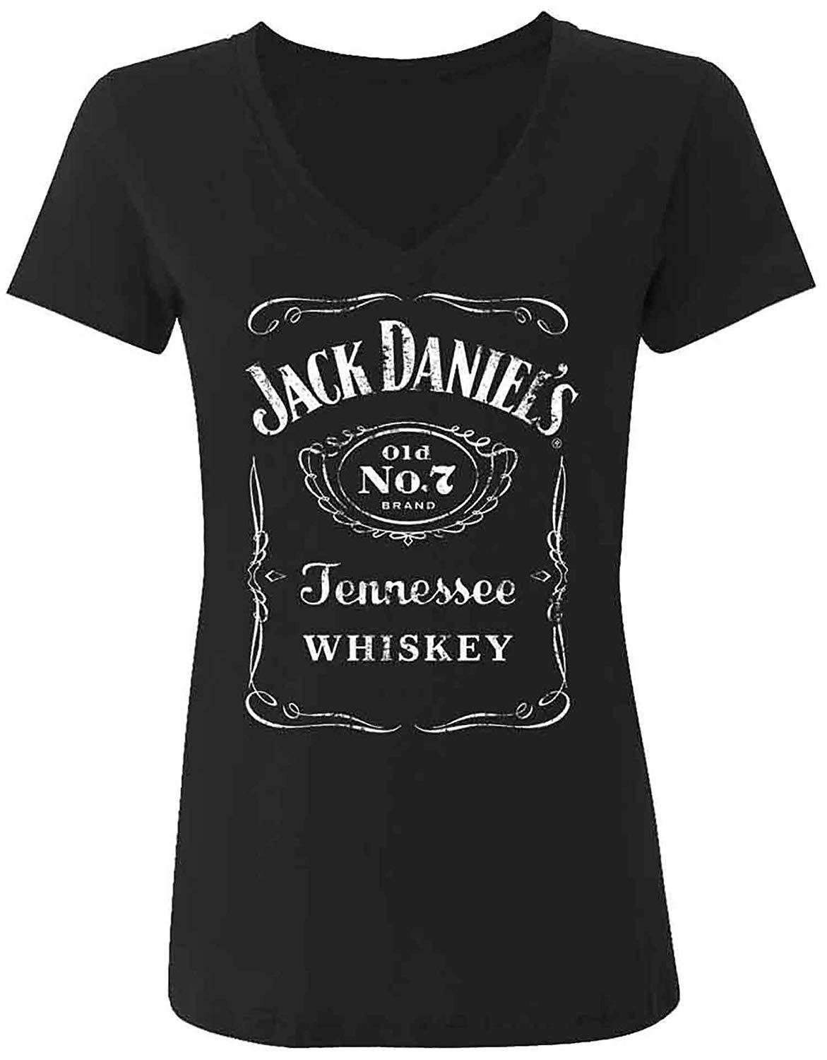 Jack Daniel's Logo - Amazon.com: Jack Daniels Women's Daniel's Logo Tee: Clothing