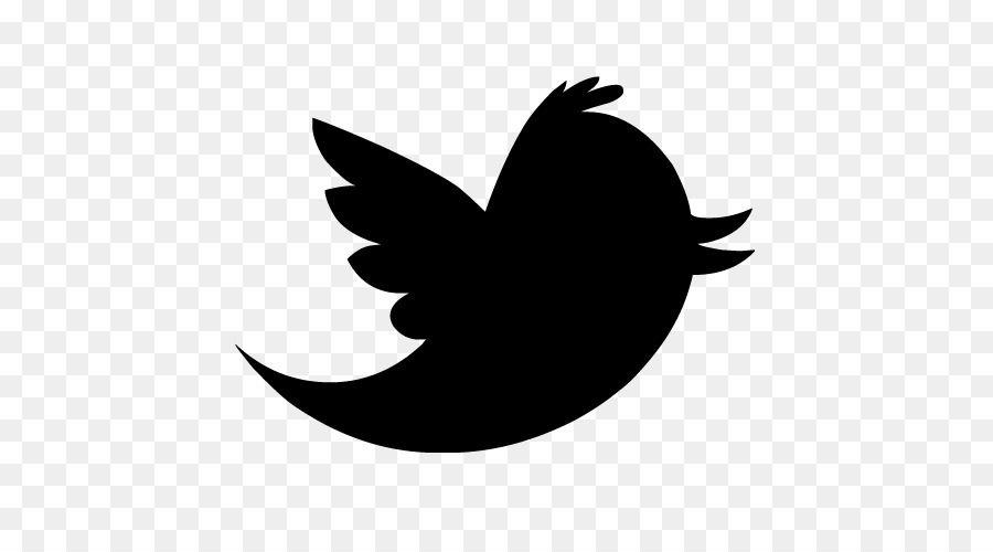 Black and White Twitter Bird Logo - Bird Logo Euclidean vector Icon - Twitter Transparent Background png ...