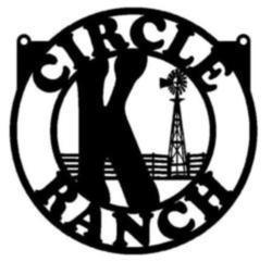 Circle Ranch Logo - Ranch Signs 3. Ranch Signs, Gates, and Custom Metal Art