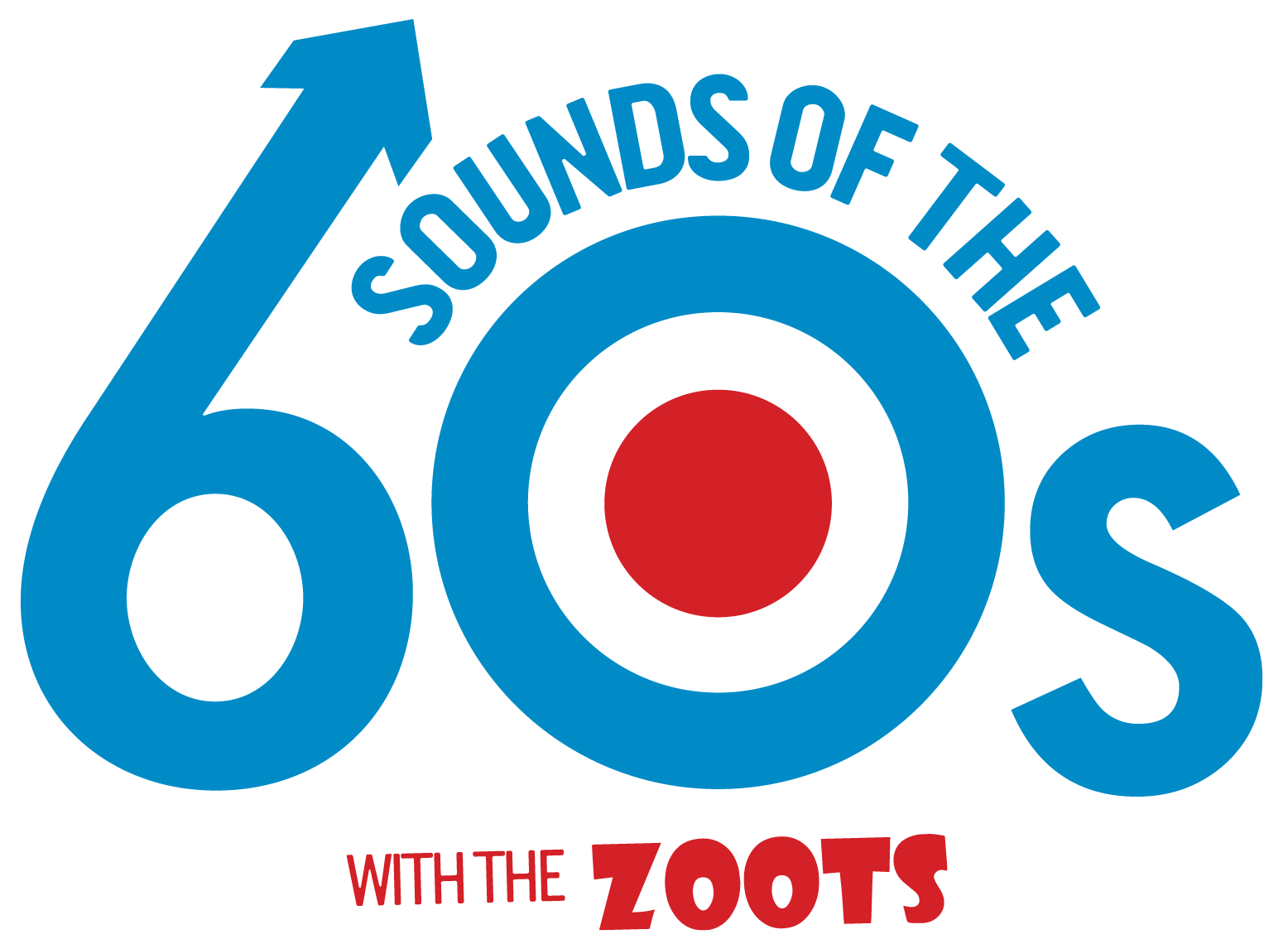 60s Logo - Huntingdon Hall - The Zoots