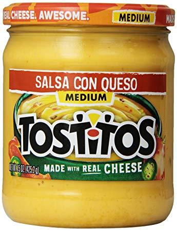 Tostitos Salsa Logo - Amazon.com: Tostitos Salsa Con Queso - Medium, 15 Ounce