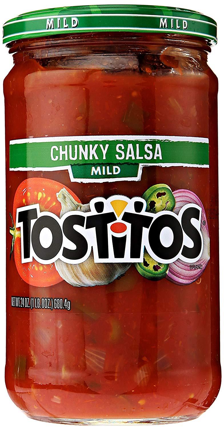 Tostitos Salsa Logo - Amazon.com: Tostitos Chunky Salsa - Mild, 24 Ounce