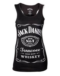 Jack Daniel's Logo - Official Jack Daniel's - Logo - Ladies Black Tanktop | eBay