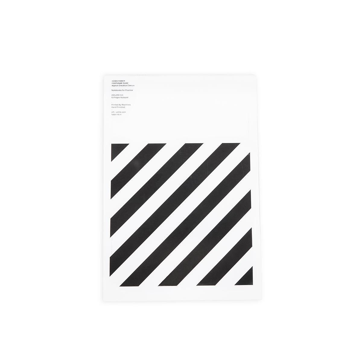 Off White Clothing Logo - Blank notepad from the F/W2016-17 Off-White c/o Virgil Abloh ...