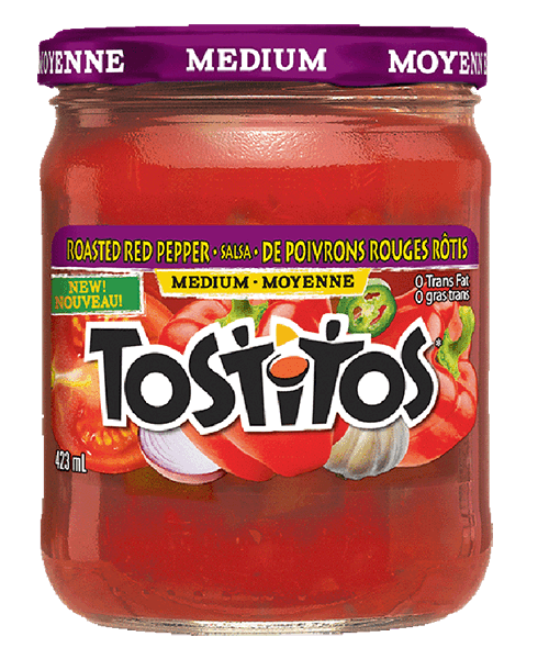 Tostitos Salsa Logo - Tostitos® Roasted Red Pepper Salsa | Tostitos.ca
