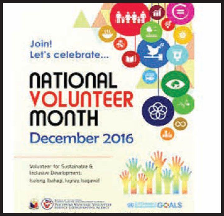 National Volunteer Month Logo - National Volunteer Month » Manila Bulletin News
