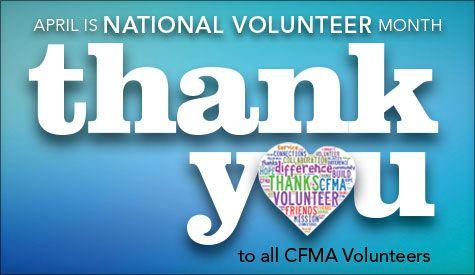 National Volunteer Month Logo - Happy National Volunteer Month! | CFMA