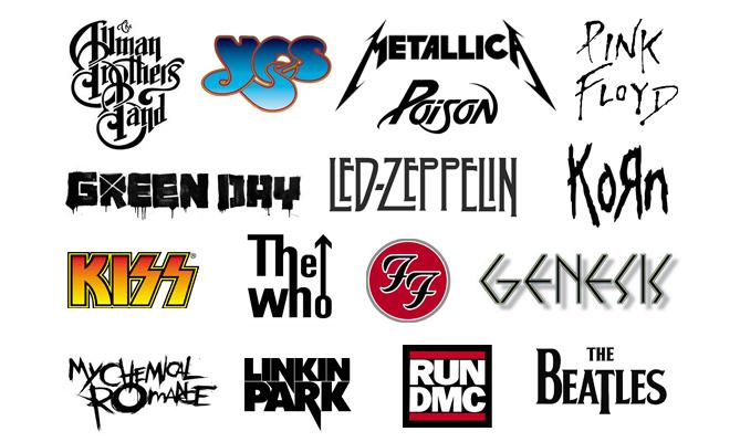 Iconic Rock Band Logo - Logo Design 101: The Wordmark