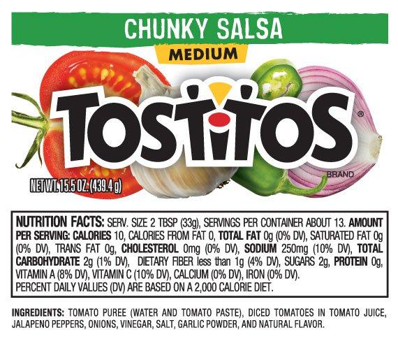 Tostitos Salsa Logo - TOSTITOS® Chunky Salsa - Mild