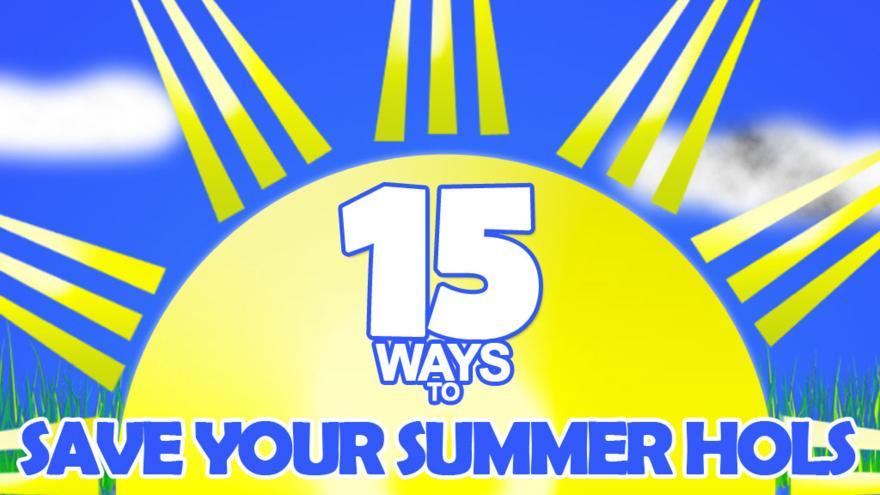CBBC Logo - 15 ways to save your summer hols - CBBC - BBC