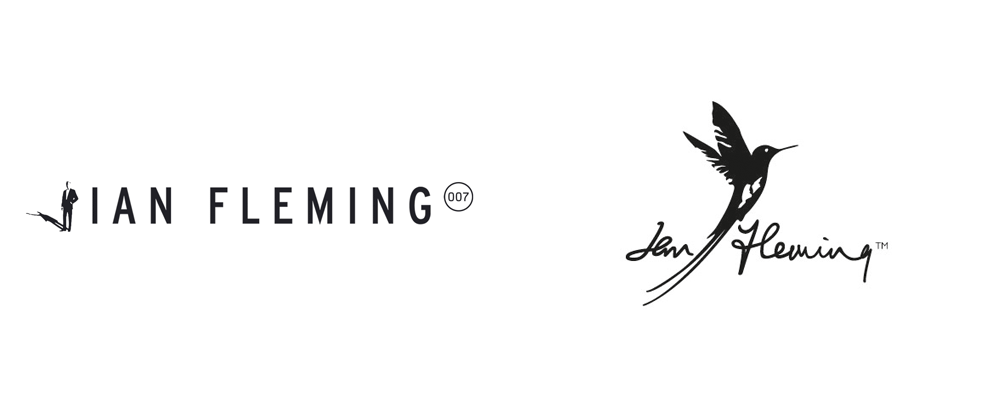 Bird Fashion Logo - Brand New: New Logo and Identity for Ian Fleming Publications by ...