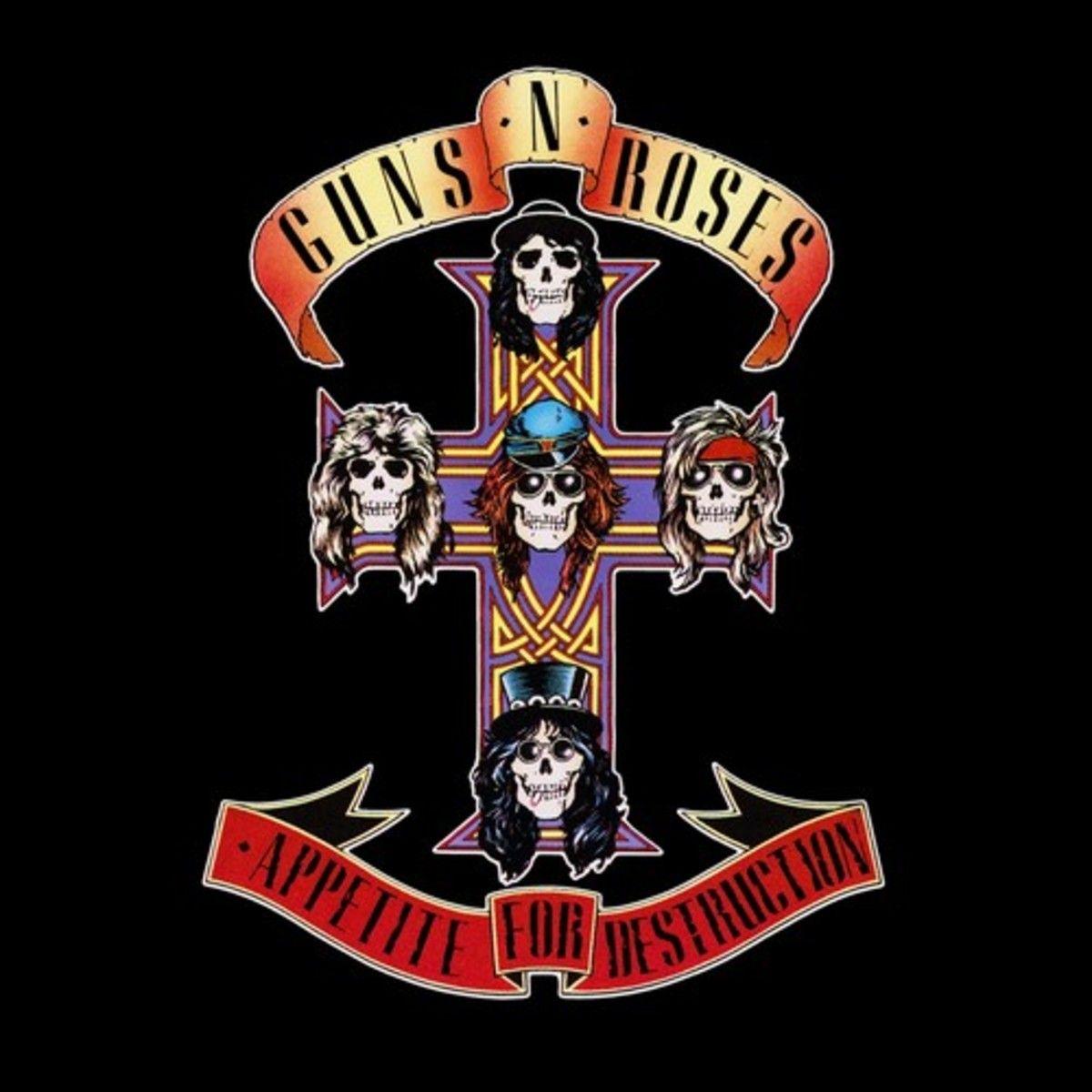 Iconic Rock Band Logo - Guns N' Roses: The Greatest Rock Band Of All Time - Sabotage Times