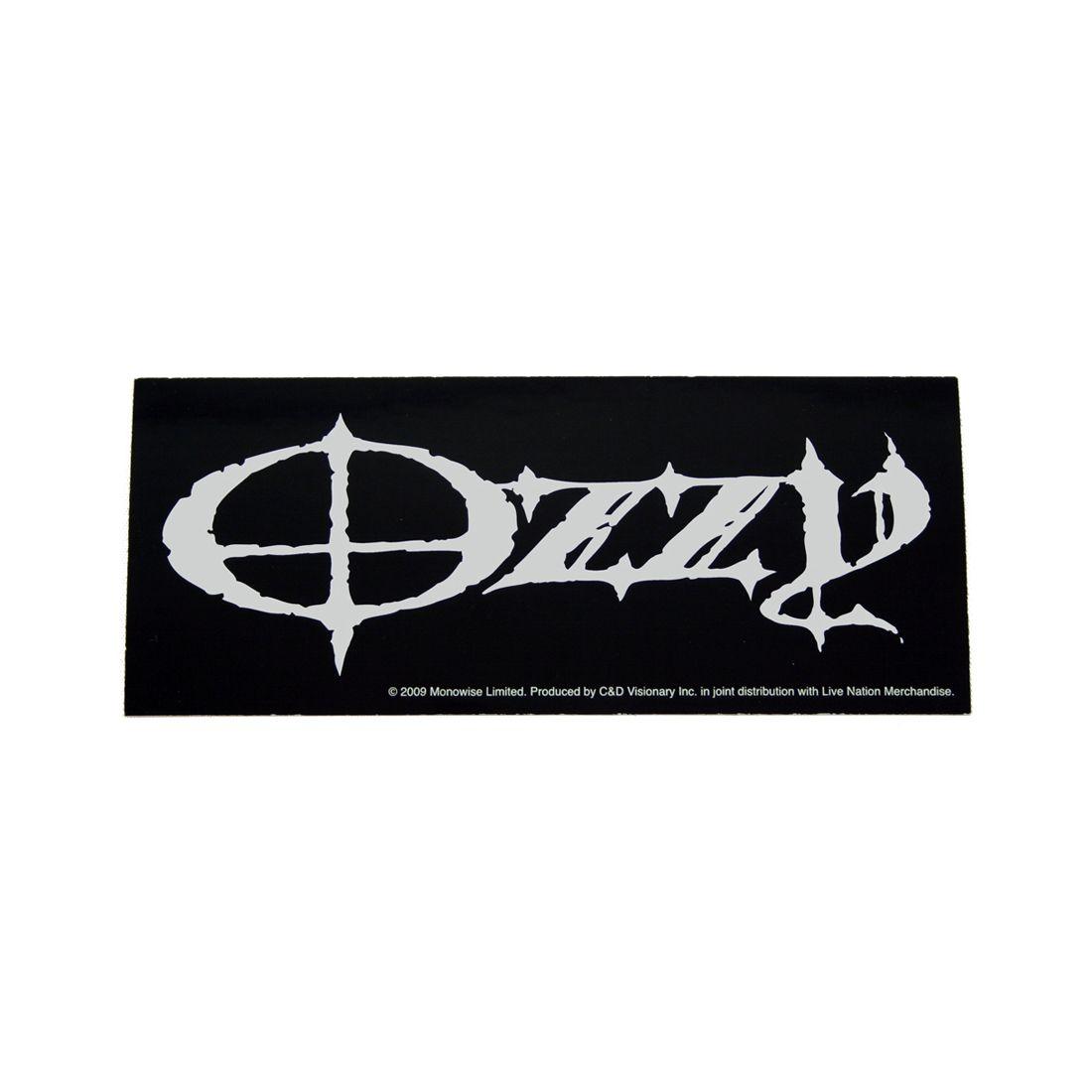Ozzy Osbourne Logo - Ozzy Osbourne Ozzy Logo Sticker Liquid Blue