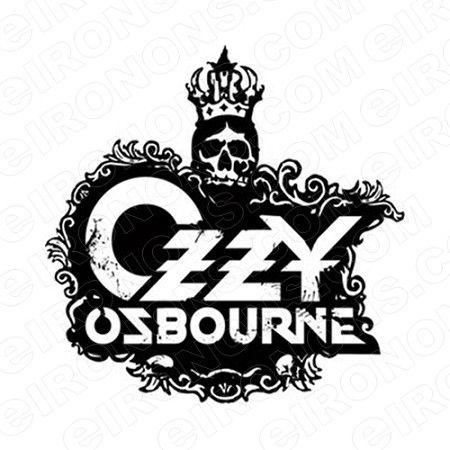 Ozzy Logo - OZZY OSBOURNE LOGO MUSIC T SHIRT IRON ON TRANSFER DECAL #MOO1. YOUR