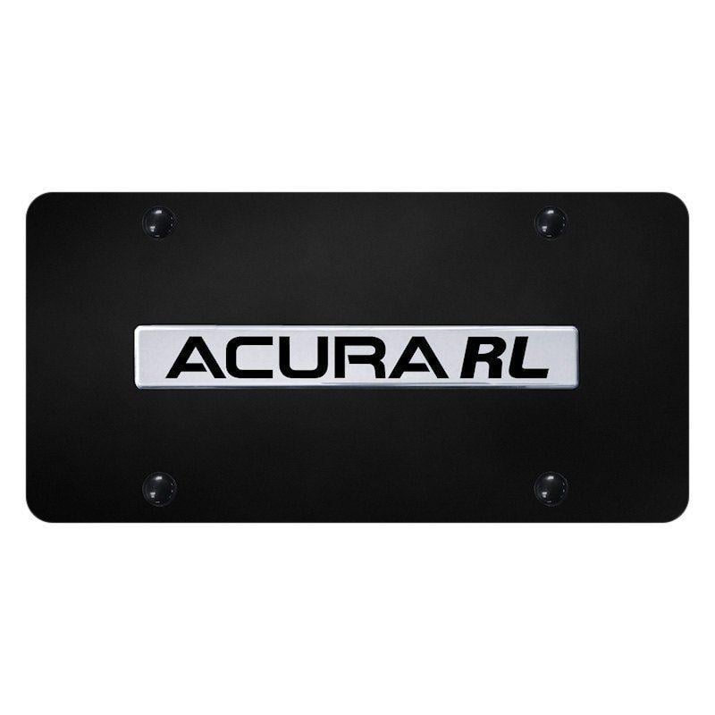 Acura RL Logo - Autogold® Plate with 3D Chrome Acura RL Logo