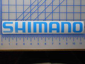 Shimano Logo - Shimano Logo Decal Sticker 7.5 11 Fishing Reel Rod Bike Stradic