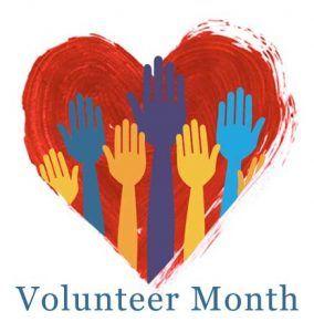 National Volunteer Month Logo - April is National Volunteer Month! | Arbutus Park Retirement Community