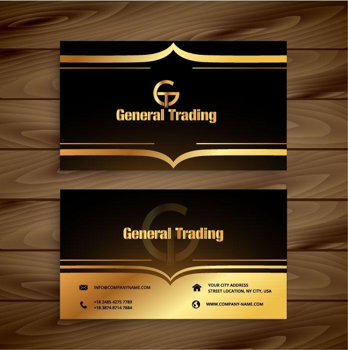 Gold Brown Company Logo - Masculine, Upmarket, It Company Logo Design for General Trading