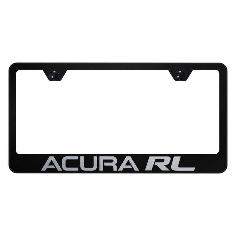 Acura RL Logo - Autogold® Plate Frame with Laser Etched Acura RL Logo